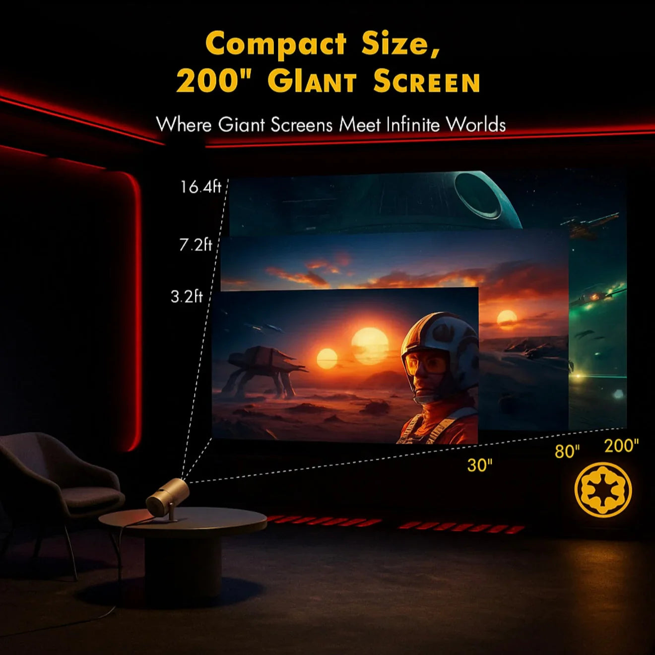 Skywalker's™ Holo Cast - Projector